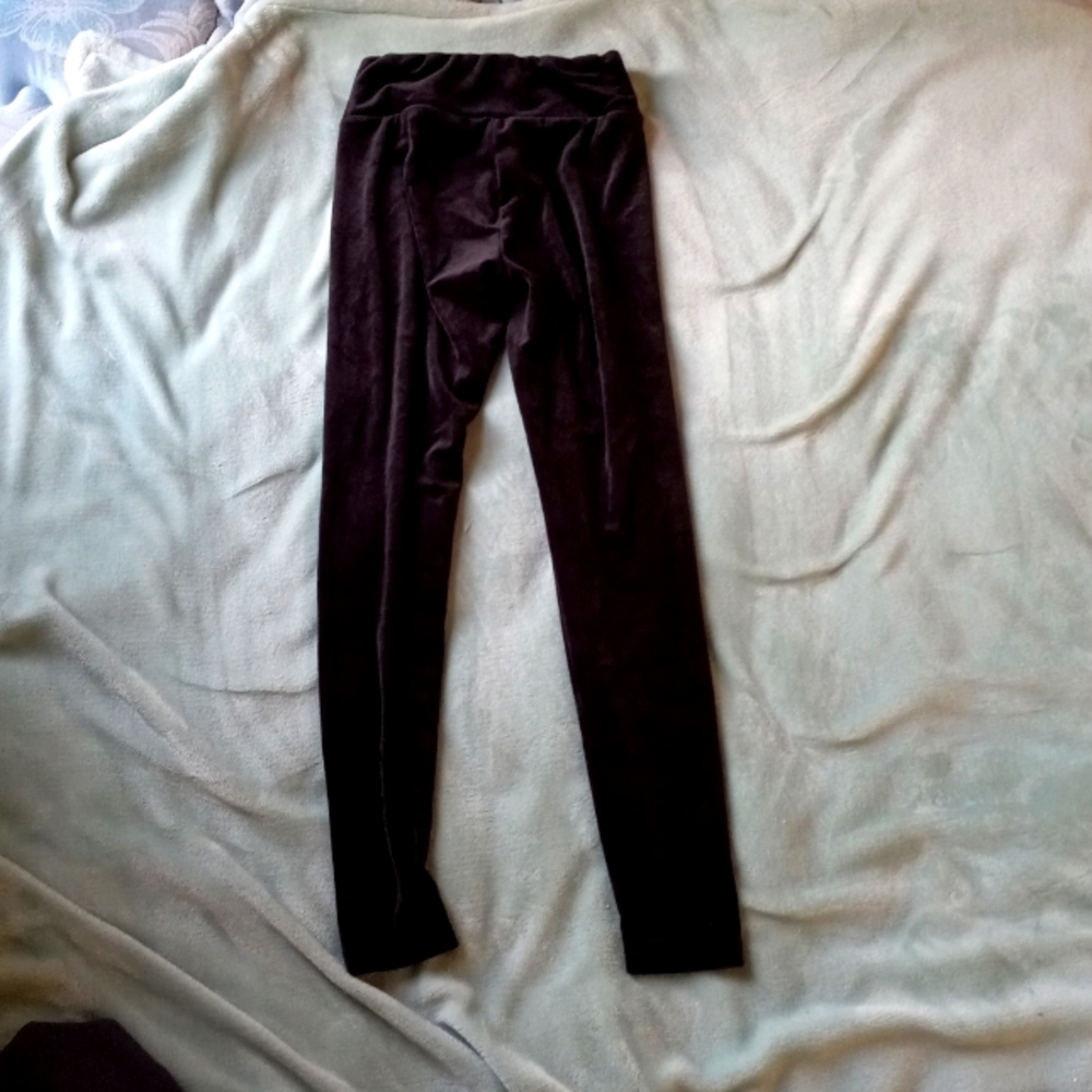 Black soft joggers